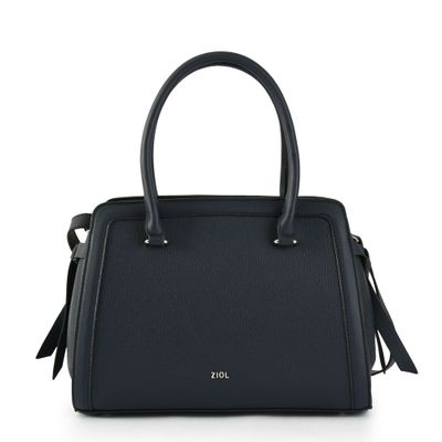 Cartera dos asas mediana kilian azul oscuro