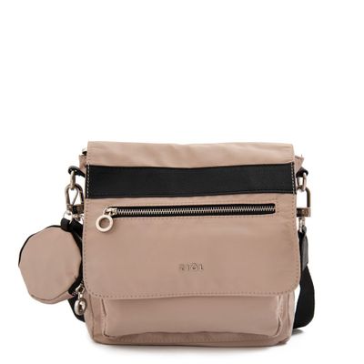 Cartera bandolera mediana verania beige