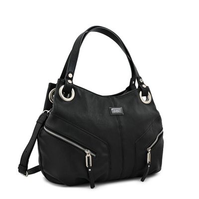 Imagen 2 del producto Cartera tote tres divisiones mediana ema negro