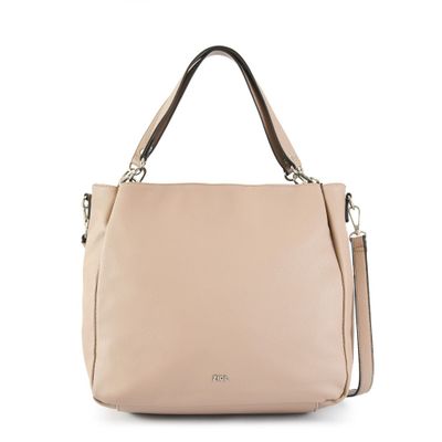 Cartera tote mediana fedora taupe