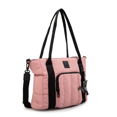 Imagen 2 del producto Cartera tote tres divisiones florence rosa viejo
