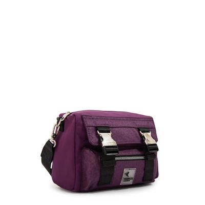 Imagen 2 del producto Cartera bandolera college pequeña morado