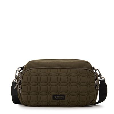 Cartera Bandolera sahara pequeña verde oliva