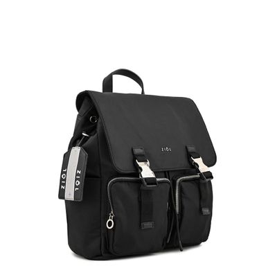 Imagen 2 del producto Mochila con tapa mediana odelia negro