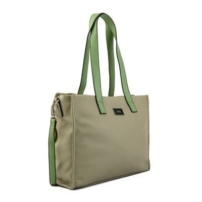 Imagen 2 del producto Cartera tote tres divisiones grande lousa gris