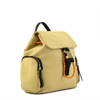 Imagen 2 del producto Mochila con tapa mediana burano beige