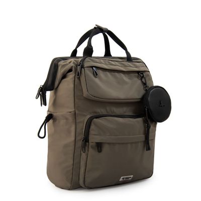 Imagen 2 del producto Mochila con colgante pilar grande verde oliva