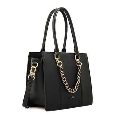 Imagen 2 del producto Cartera tote cala mediana negro especial