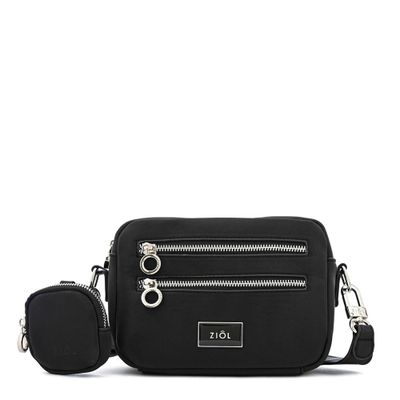 Cartera bandolera pequeña luzmaria negro