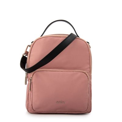 Mochila teodora pequeña rosa viejo