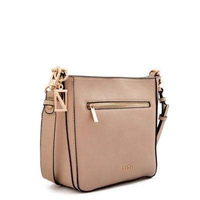 Imagen 2 del producto Cartera bandolera mediana polete beige