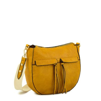 Imagen 2 del producto Cartera bandolera mediana edita camel