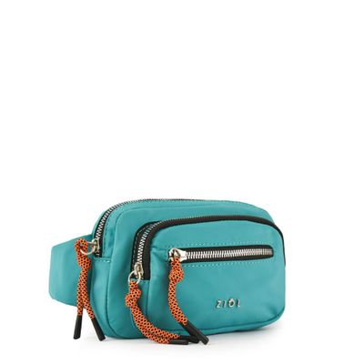 Imagen 2 del producto Cartera bandolera pequeña fabiane turquesa