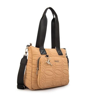 Imagen 2 del producto Cartera tote ivanca grande beige oscuro