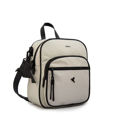 Imagen 2 del producto Mochila mediana carina gris claro