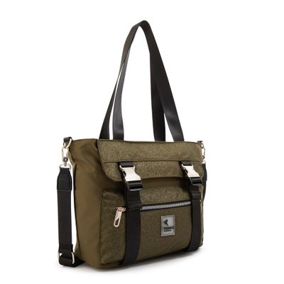 Imagen 2 del producto Cartera tote college grande verde oliva