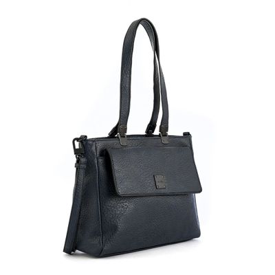 Imagen 2 del producto Cartera tote tres divisiones mediana jelena azul oscuro