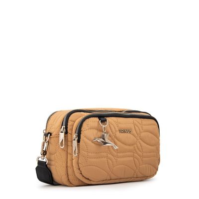 Imagen 2 del producto Cartera bandolera ivanca pequeña beige oscuro