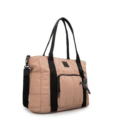 Imagen 2 del producto Cartera tote porta notebook florence mediana beige