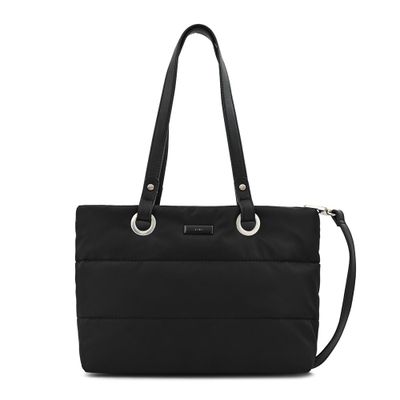Cartera dos asas tres divisiones sindra negro especial