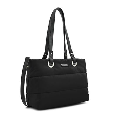 Imagen 2 del producto Cartera tote tres divisiones sindra negro especial
