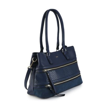 Imagen 2 del producto Cartera tote mediana ebba azul oscuro