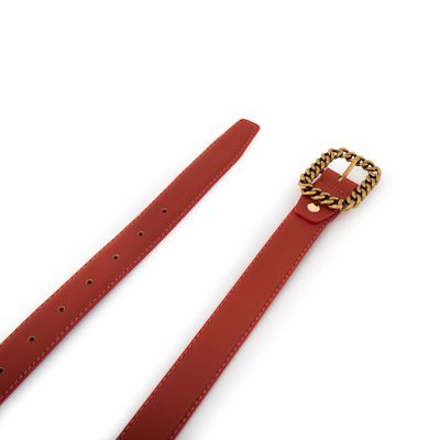Imagen 2 del producto Cinturon julia rojo oscuro