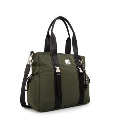 Imagen 2 del producto Cartera tote porta notebook elina grande verde oliva