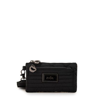 Tarjetero monedero pequeña cersei negro