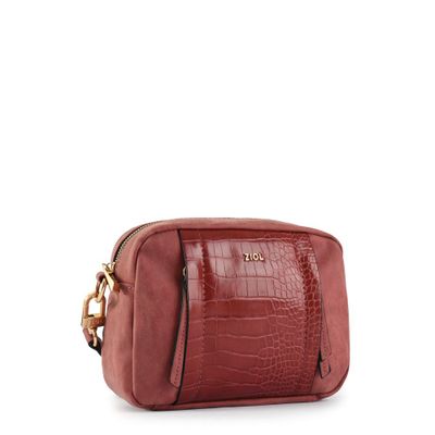 Imagen 2 del producto Cartera bandolera pequeña tiana burdeo