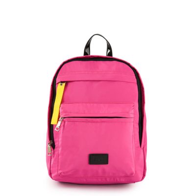 Mochila porta notebook grande corali fucsia