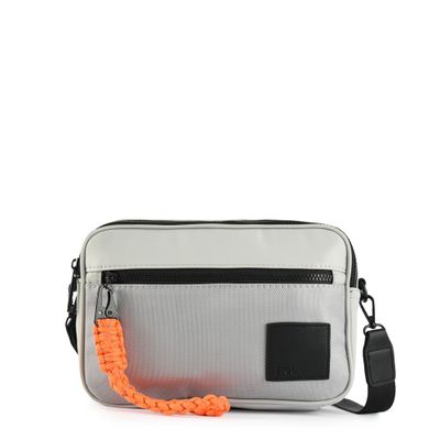 Cartera bandolera pequeña pombal gris