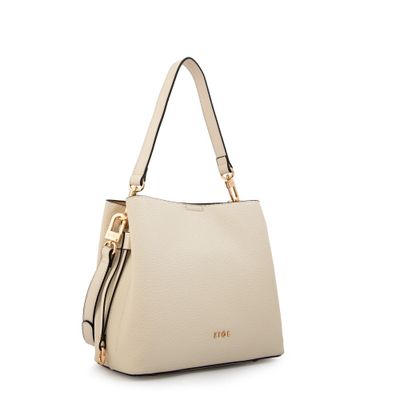 Imagen 2 del producto Cartera Bandolera ariadna mediana blanco crudo