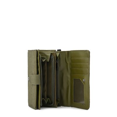 Imagen 2 del producto billetera cierre exterior mediana cersei verde oliva