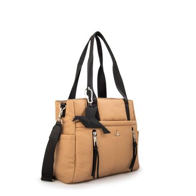 Imagen 2 del producto Cartera tote juliana grande beige oscuro