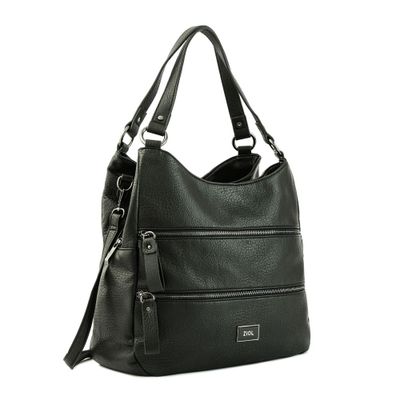 Imagen 2 del producto Cartera tote tres divisiones mediana catherine negro