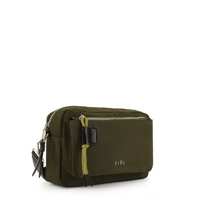 Imagen 2 del producto Cartera bandolera pequeña vivienne verde oliva