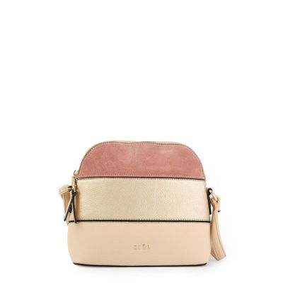 Cartera bandolera pequeña lourd beige