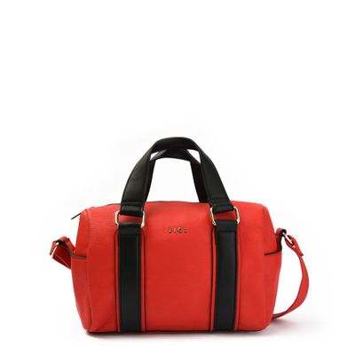 Cartera tote baul mediana lilawi rojo