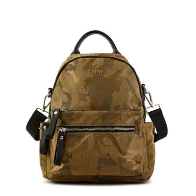 Mochila pequeña mawan verde oliva