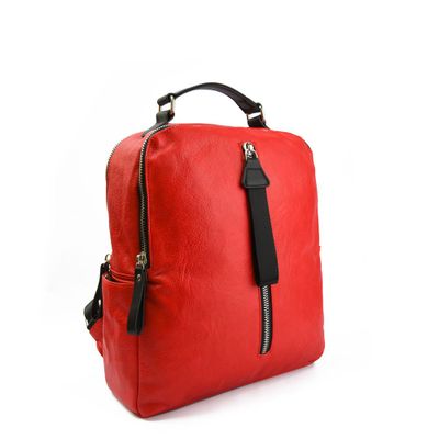 Imagen 2 del producto Mochila mediana ginie rojo