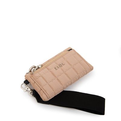 Imagen 2 del producto Monedero bolsillo frontal pequeña nacha beige