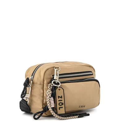 Imagen 2 del producto Cartera bandolera pequeña perlina beige