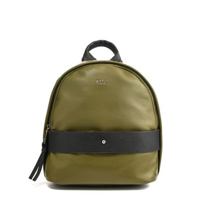 Mochila pequeña ciara verde oliva