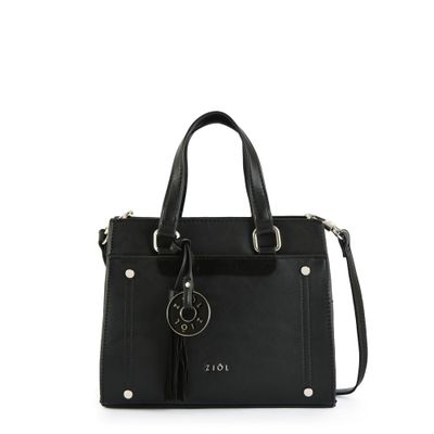 Cartera tote mediana inisa negro