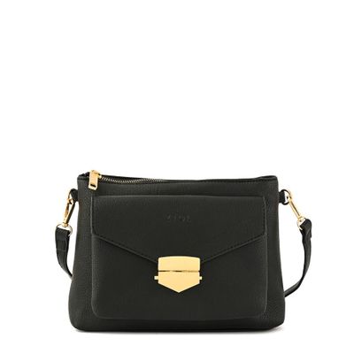 Imagen 1 del producto Cartera bandolera mediana aretine negro