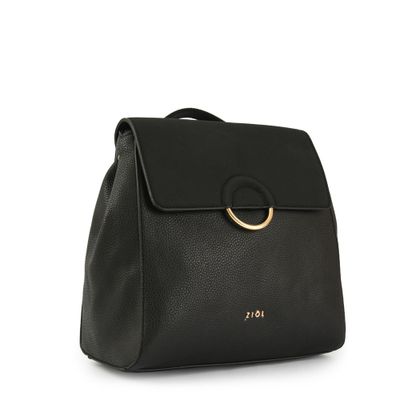 Imagen 2 del producto Mochila con tapa mediana sophie negro