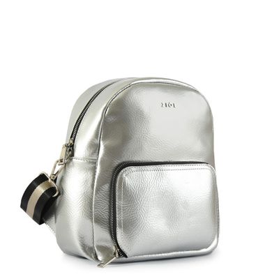 Imagen 2 del producto Mochila mediana etienne plateado