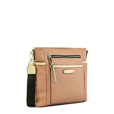 Imagen 2 del producto Cartera bandolera pequeña lima rosa viejo