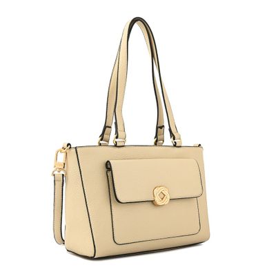 Imagen 2 del producto Cartera tote mediana agata beige